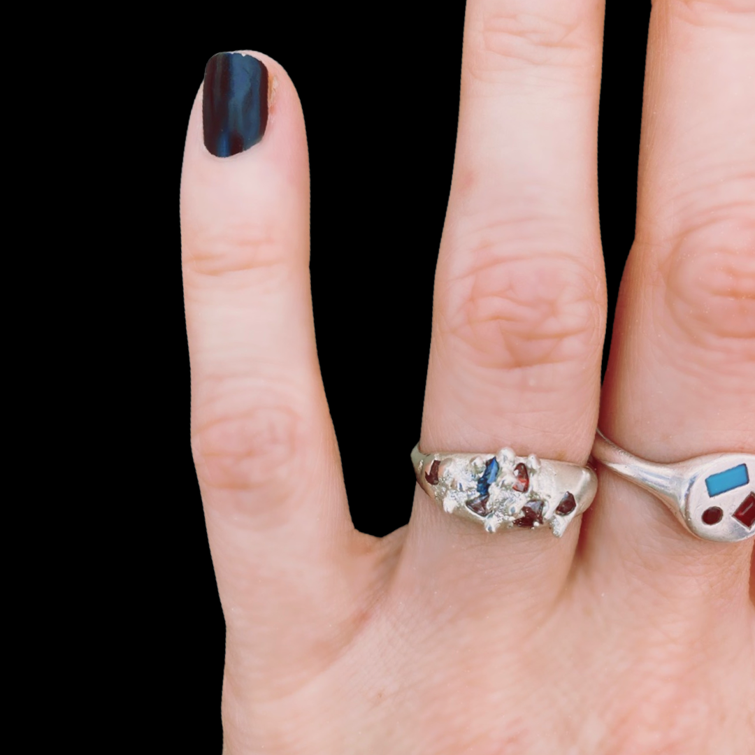 CONFETTI BUBBLE RING