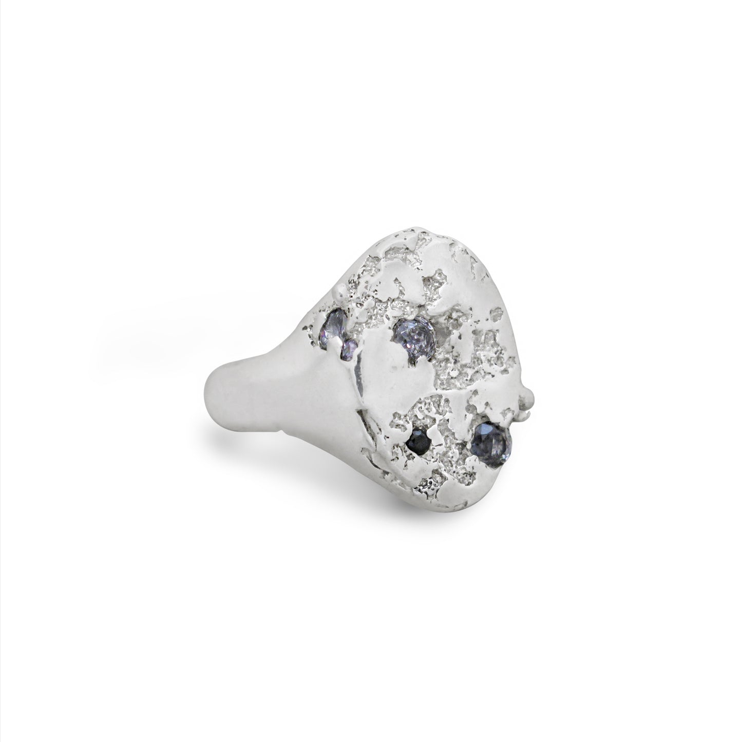 OVAL CRATER SIGNET