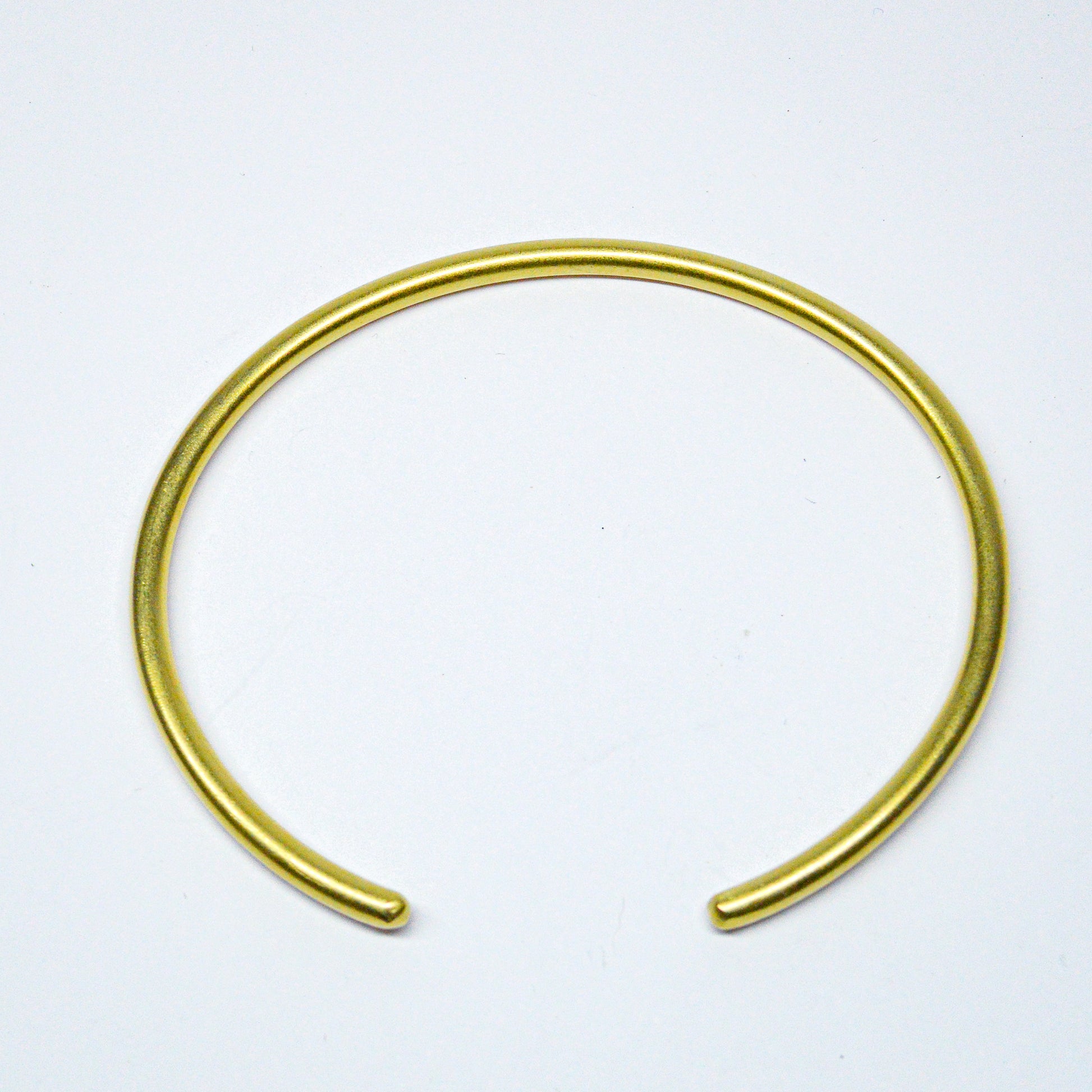BRASS OPEN BANGLE