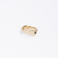 Reversible Heart & Signet Ring - Brass or Gold