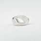 REVERSIBLE HEART + ROUND SIGNET RING