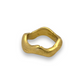 Wavy Band - Recycled Brass