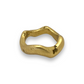Wavy Band - Recycled Brass