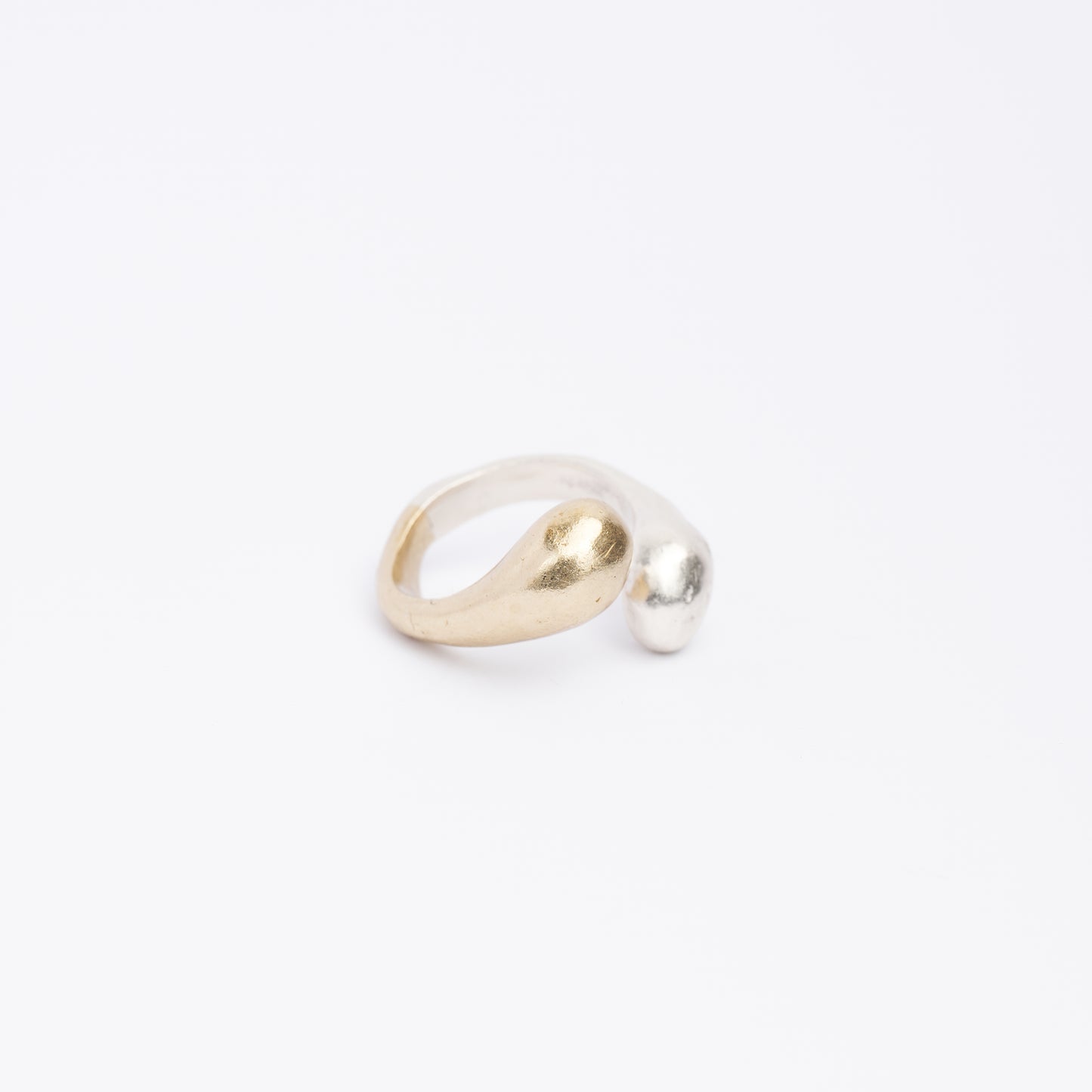 Two-Tone Open Ring